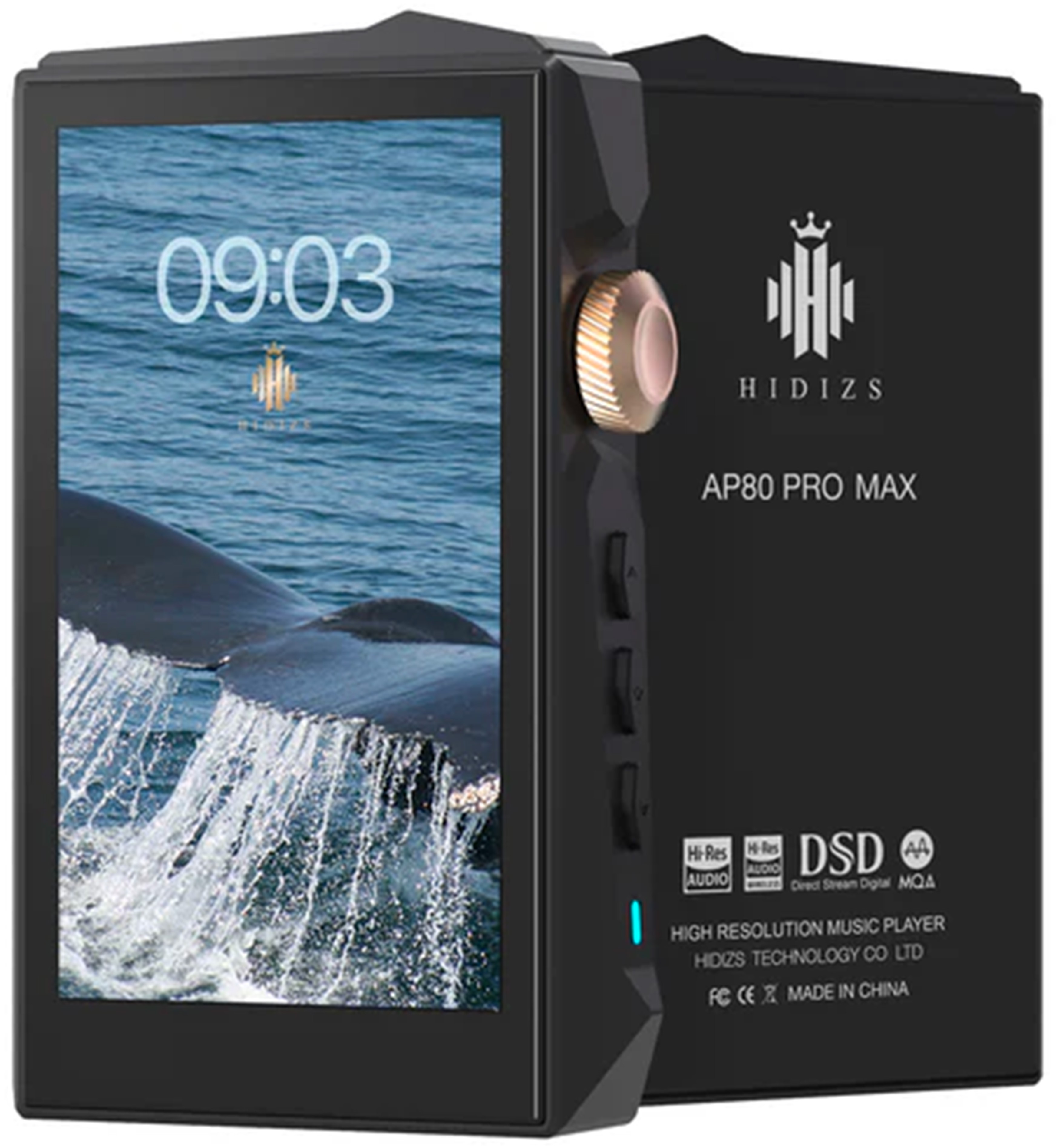 HIDIZS AP80 PRO MAX Digital Music Player DAP 2xES9219C 32bit 384kHz DSD256 Black