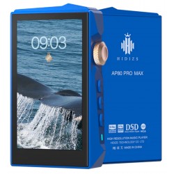 HIDIZS AP80 PRO MAX Digital Audio Player DAP Blue