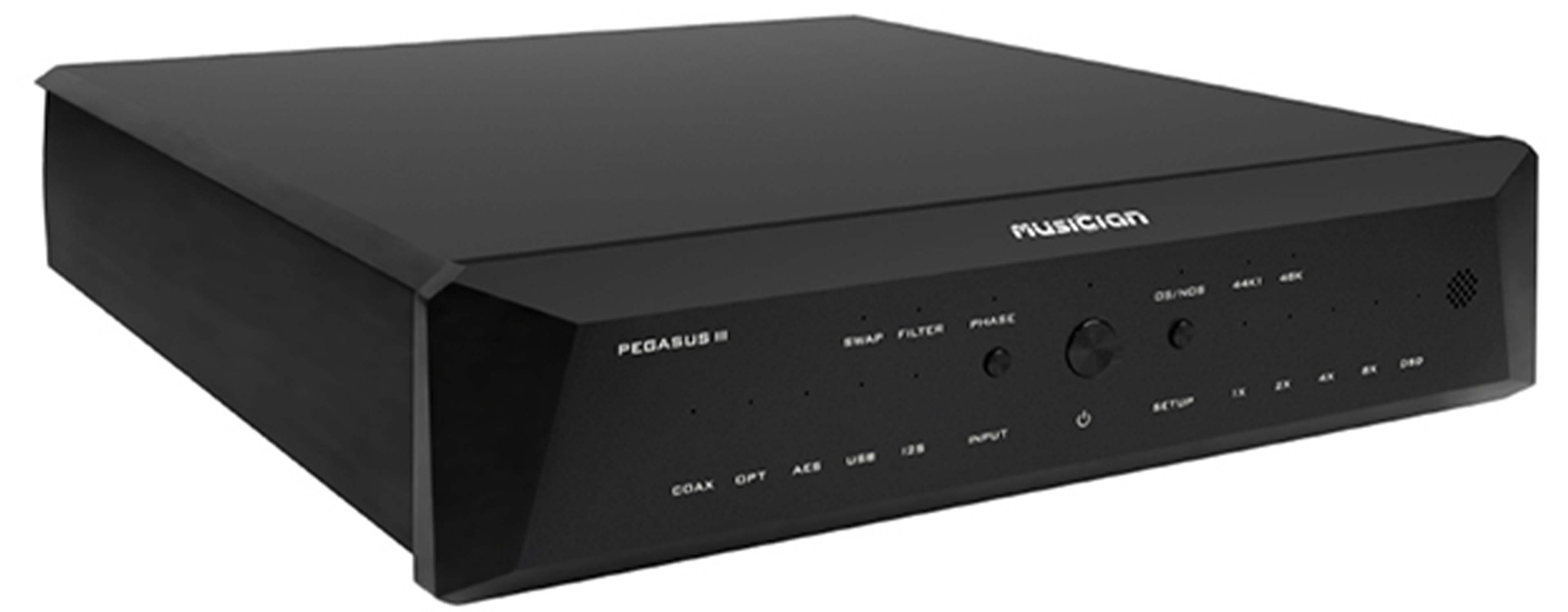 MUSICIAN PEGASUS III DAC R2R Discrete Balanced 32bit 1536 kHz DSD1024 Black