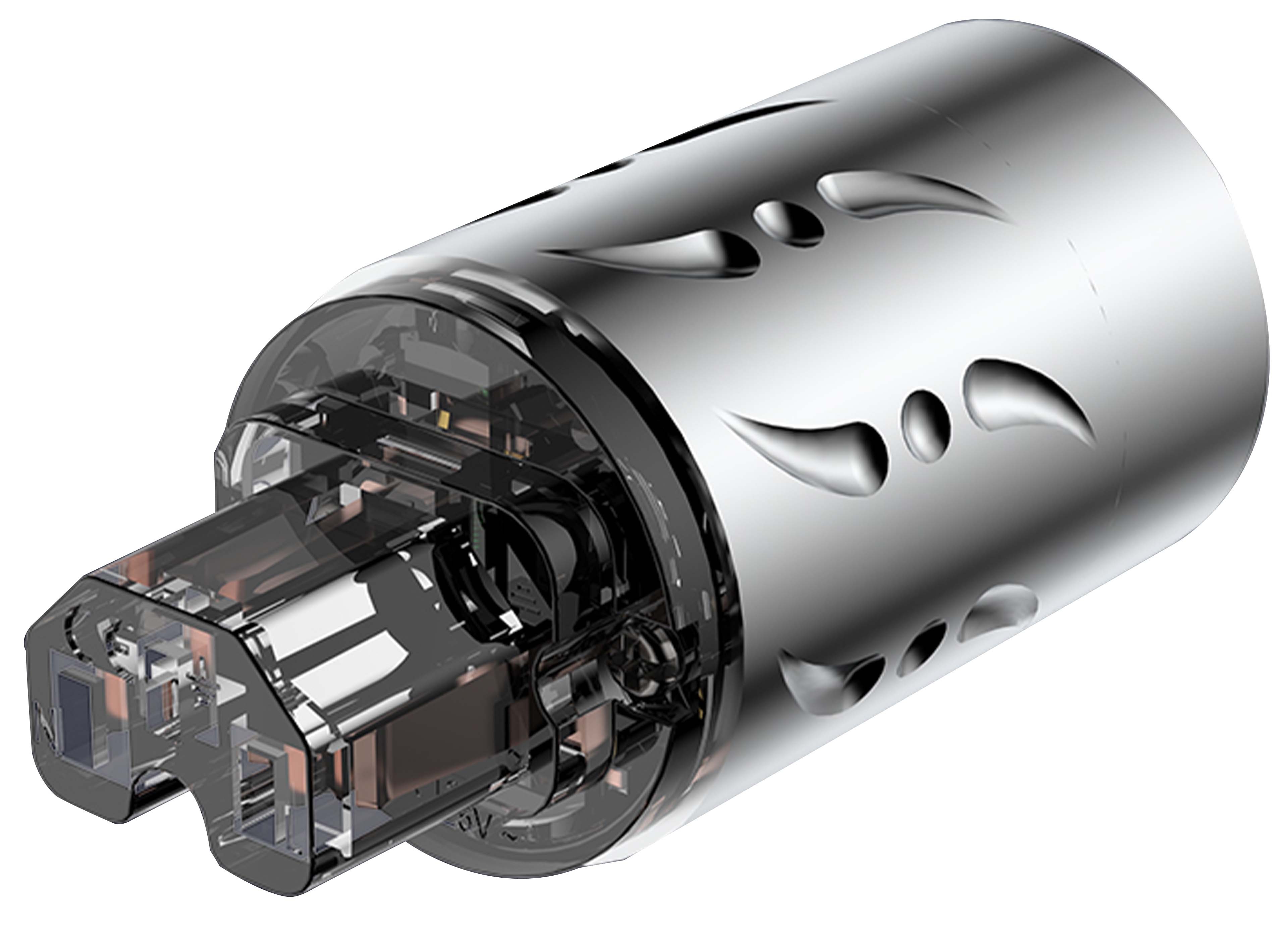 VIBORG VF512 Connector IEC C13 Pure Copper Plated Ø18mm