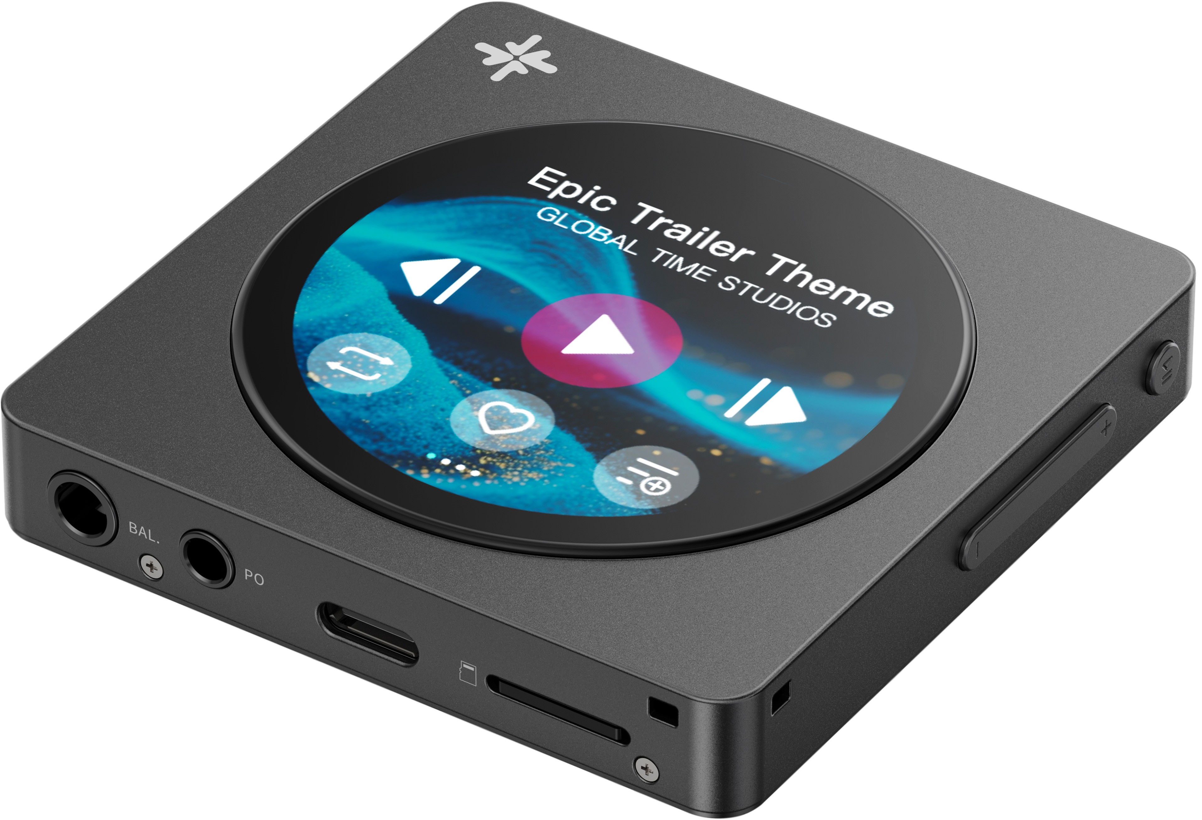 FIIO SNOWSKY DISC Baladeur Audio Numérique DAP 2x CS43131 Bluetooth 5.4 WiFi AirPlay 32bit 384kHz DSD128 Noir