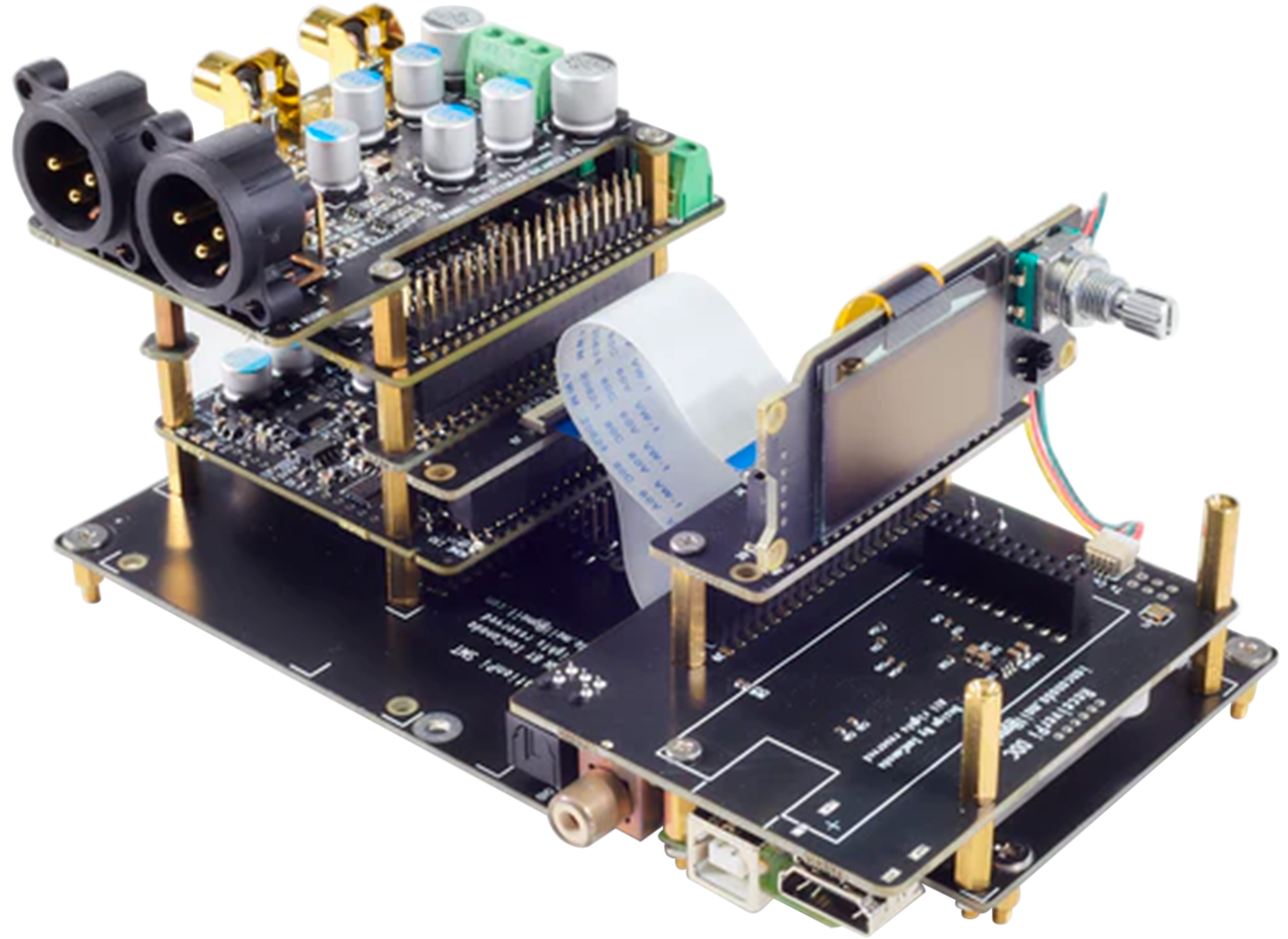IAN CANADA 92A Kit Modules DAC Double Mono ES9038Q2M 32bit 768KHz DSD1024