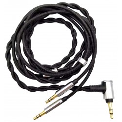 Câble pour Casque Jack 3.5mm vers 2x Jack 3.5mm Cuivre OFC 1.5m