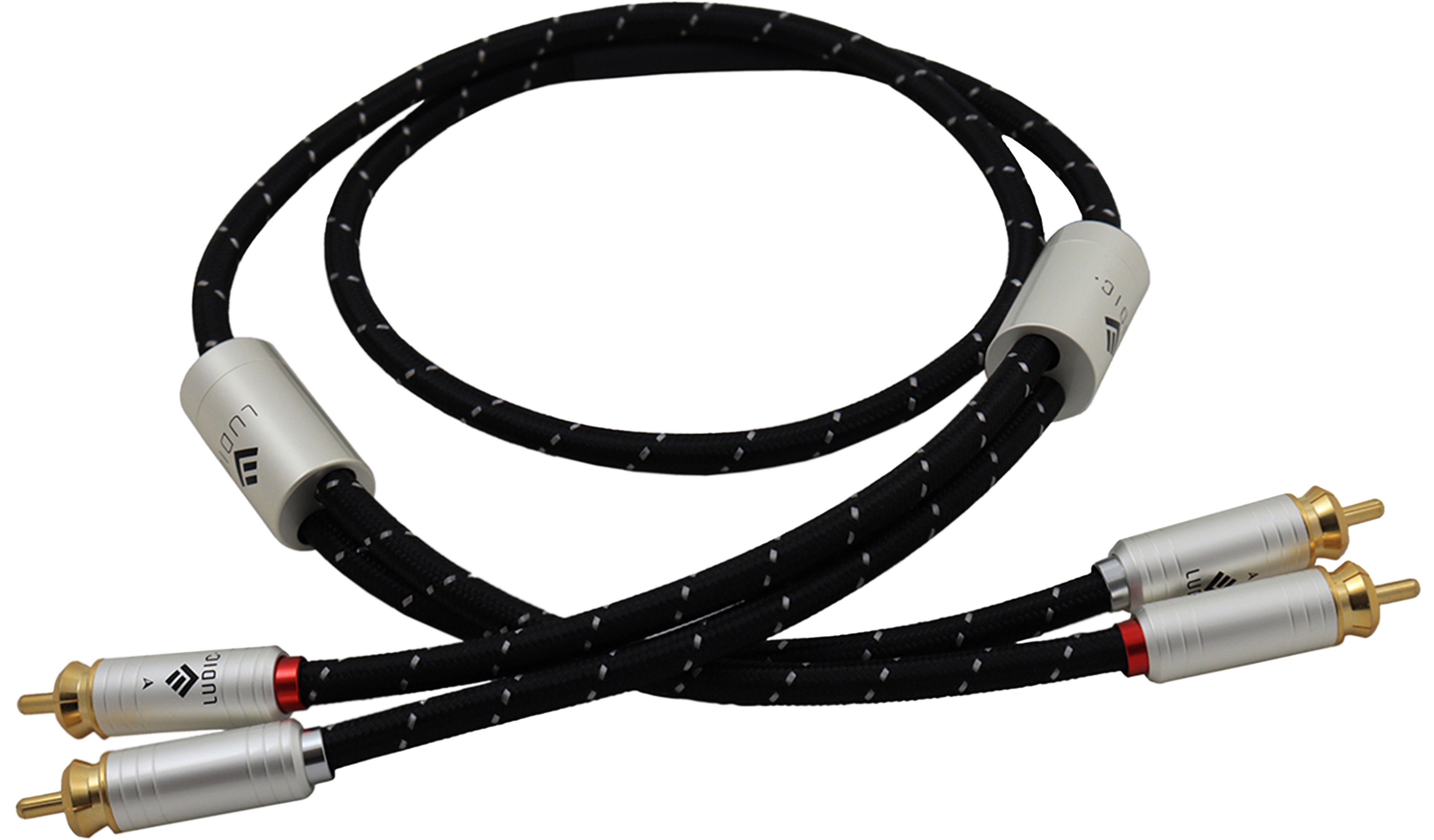 LUDIC ORPHEUS INTERLINK Câble de Modulation RCA Cuivre OCC 0.5m (La Paire)