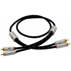 LUDIC ORPHEUS INTERLINK Câble de Modulation RCA Cuivre OCC 0.75m (La Paire)