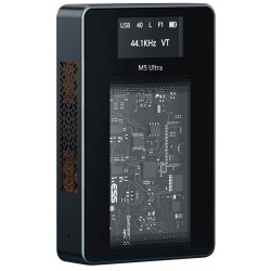 MUSE HIFI M5 ULTRA Portable DAC Headphone Amplifier ES9038Q2M 32bir 768kHz DSD512