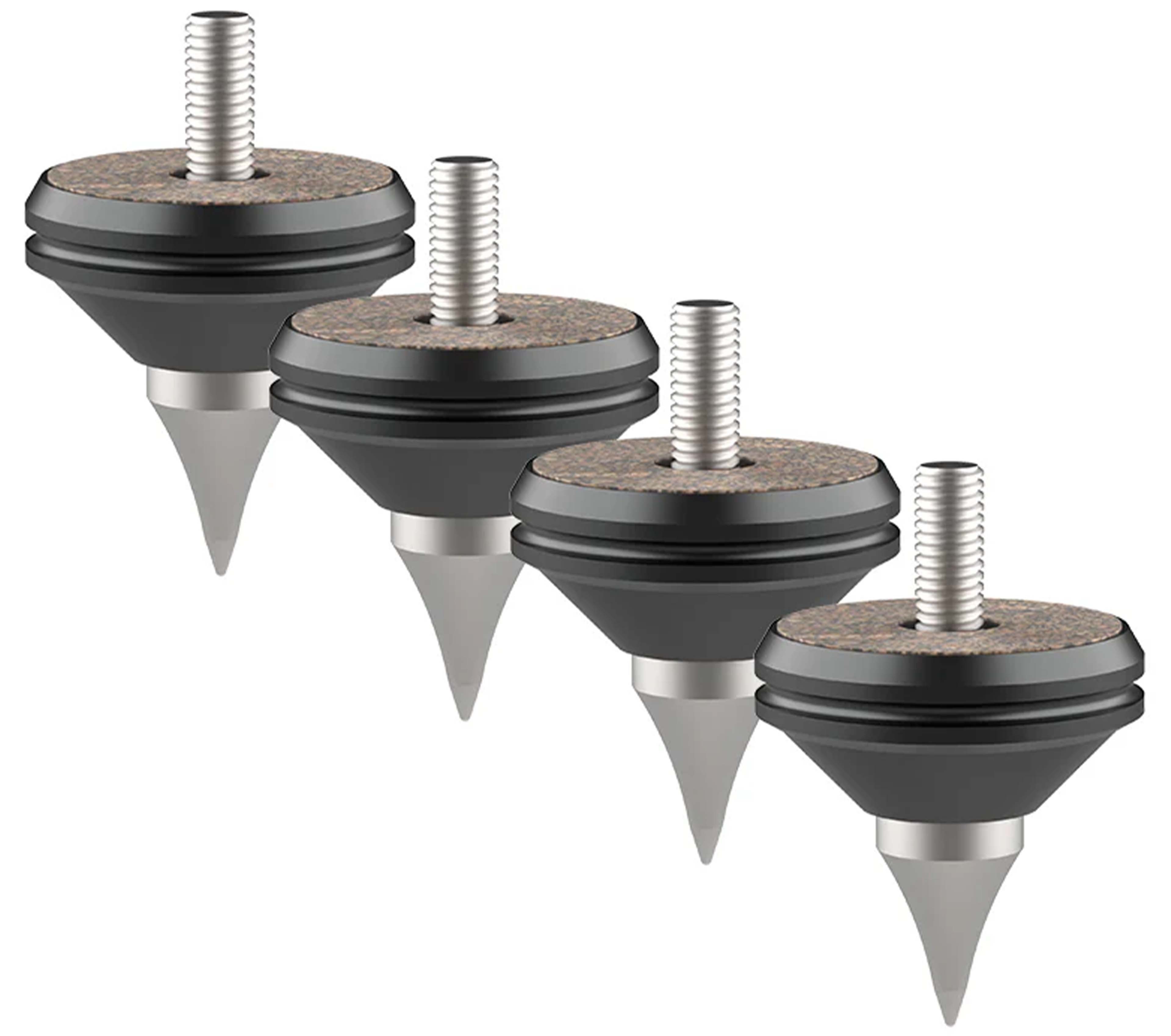 AUDIO BASTION SPIKE X PRO Pointes de Découplage Acier Inoxydable M6 (Set x4)