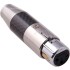 FURUTECH CF-602F (R) Connecteur XLR Femelle 3 Pôles Plaqué Rhodium Ø10mm (Unité)