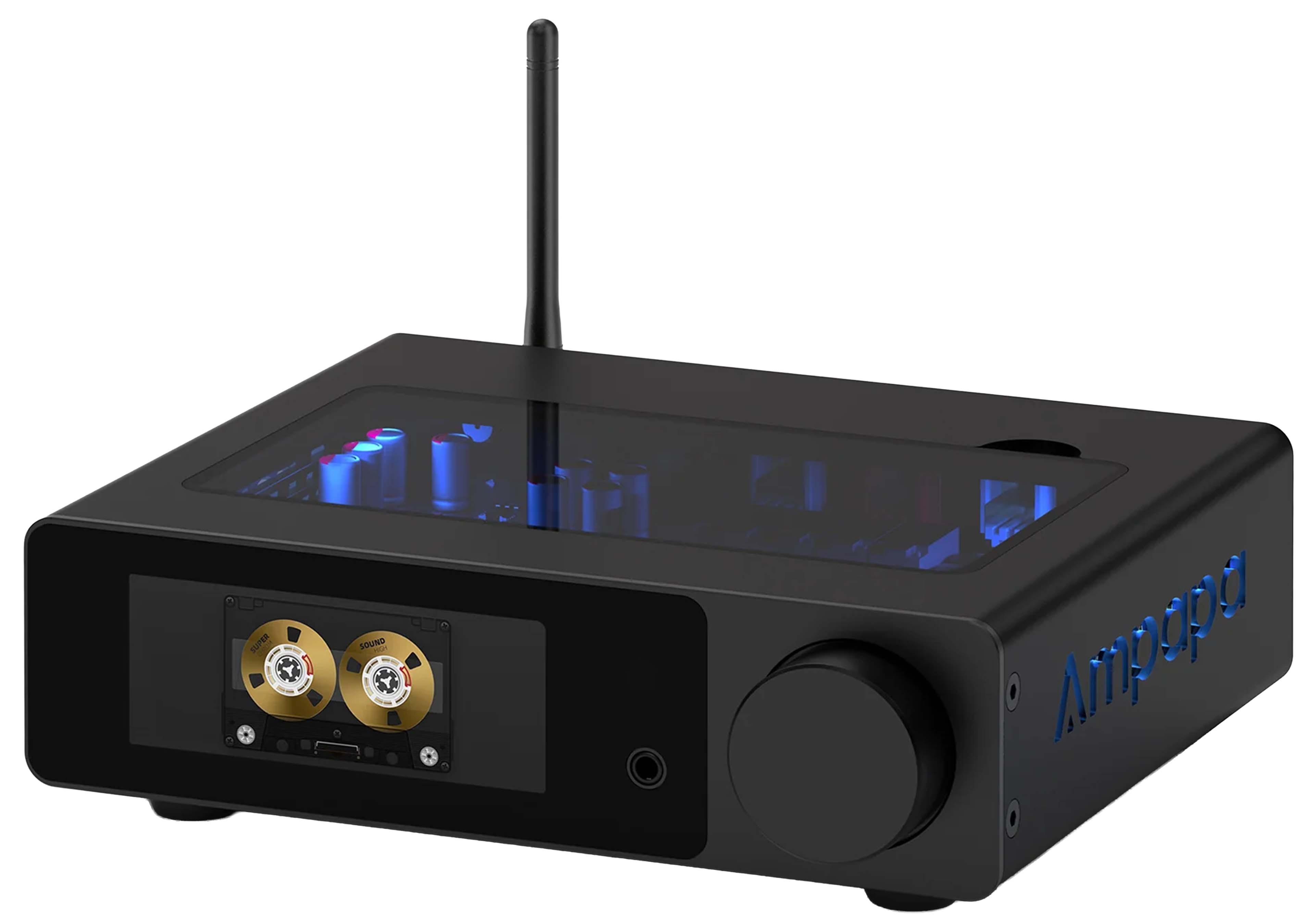 AMPAPA Q1 DAC ES9039 + AK4493 XMOS XU316 Bluetooth aptX HD 32bit 768kHz DSD512