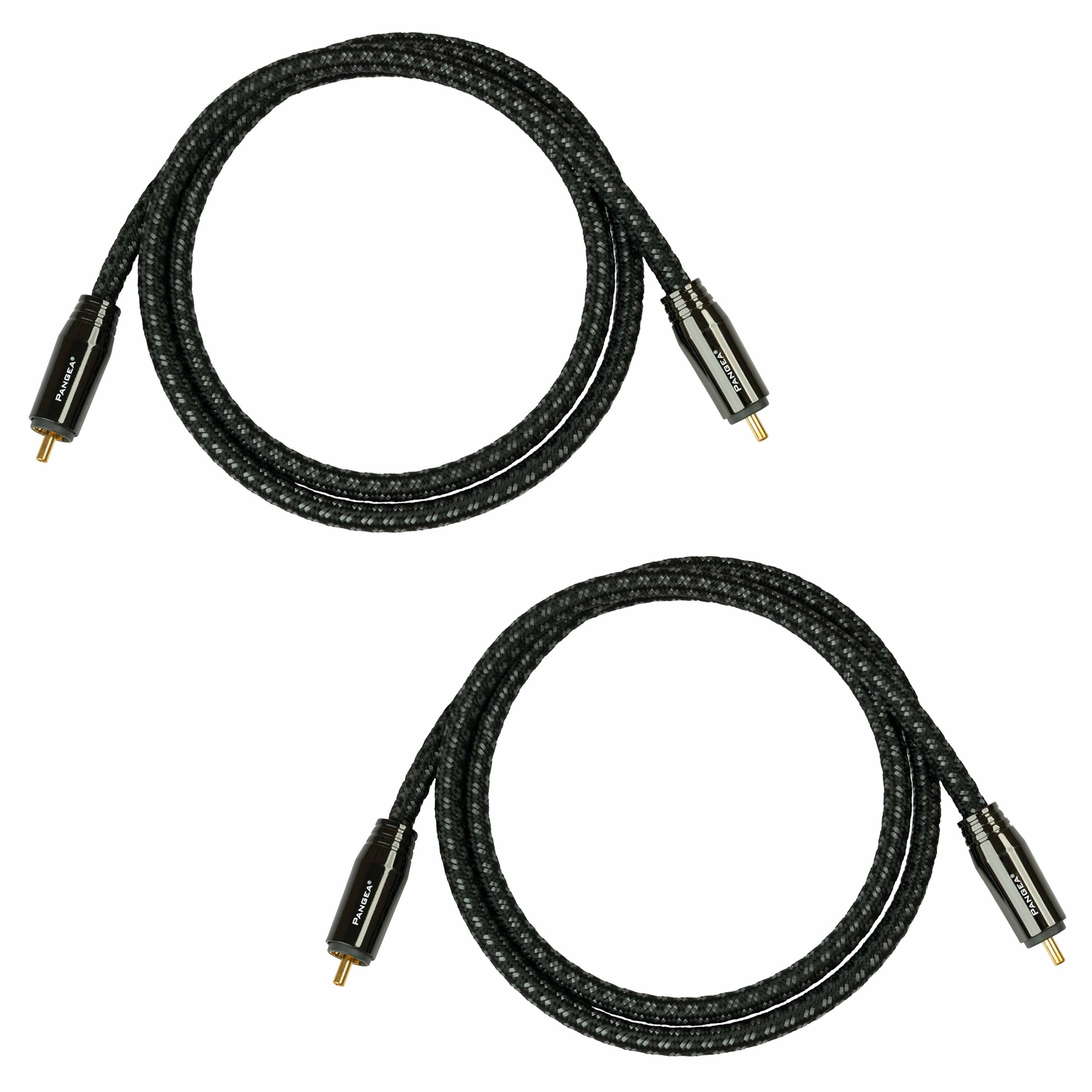 PANGEA PREMIER XL Câble de Modulation RCA Cuivre Cardas Plaqué Or 1.5m (La paire)