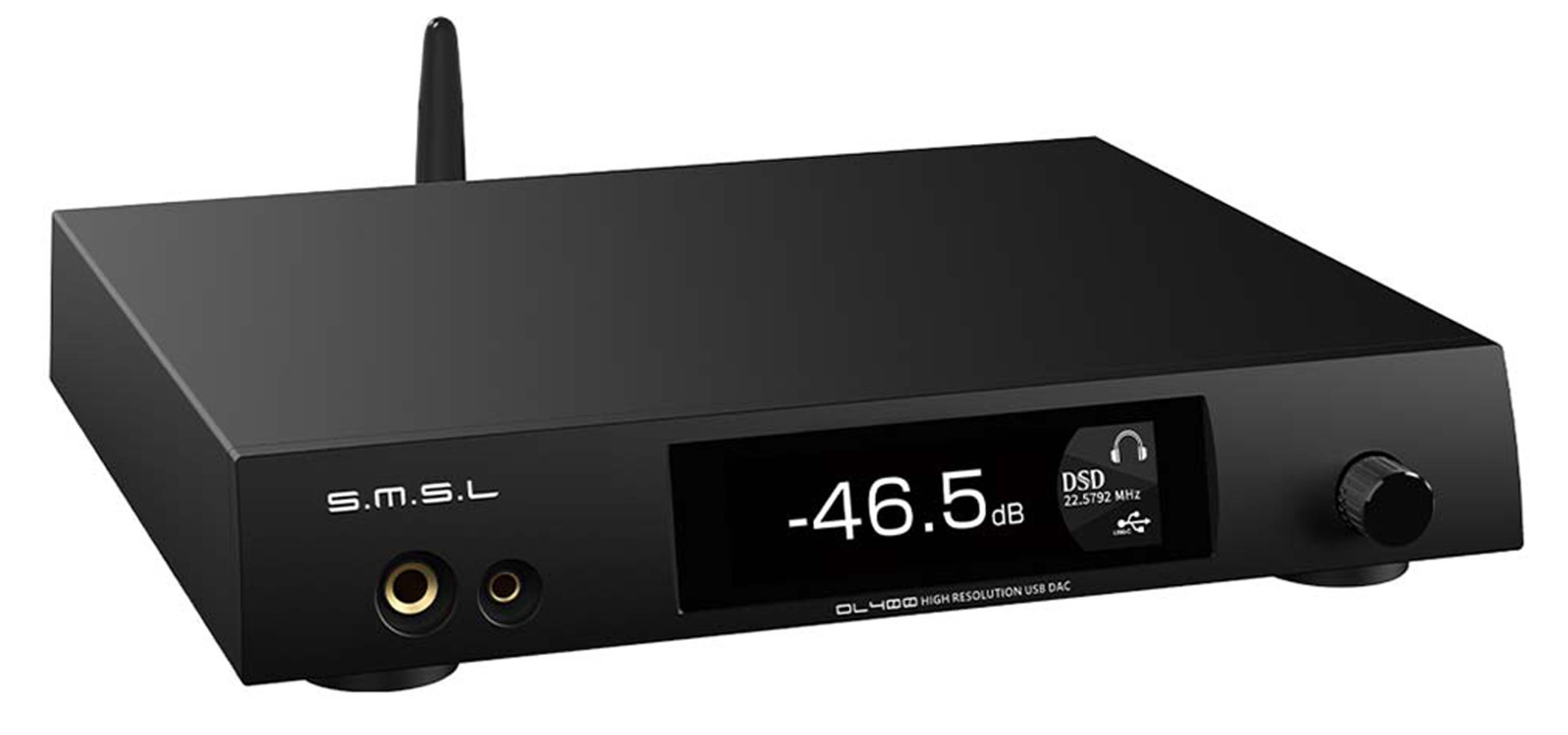 SMSL DL400 DAC ES9039MSPRO XMOS XU316 I2S Bluetooth 5.1 LDAC aptX HD 32bit 768kHz DSD512