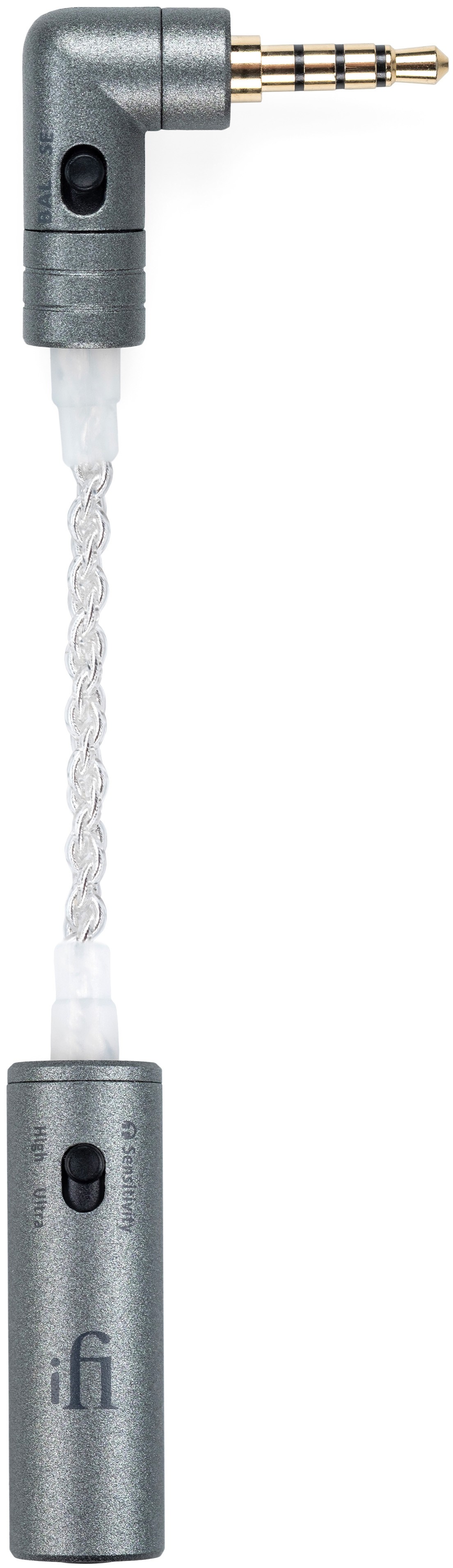 IFI AUDIO IEMATCH+ Câble Adaptateur d'Impédance Filtre Jack 3.5mm Mâle vers 3.5mm Femelle