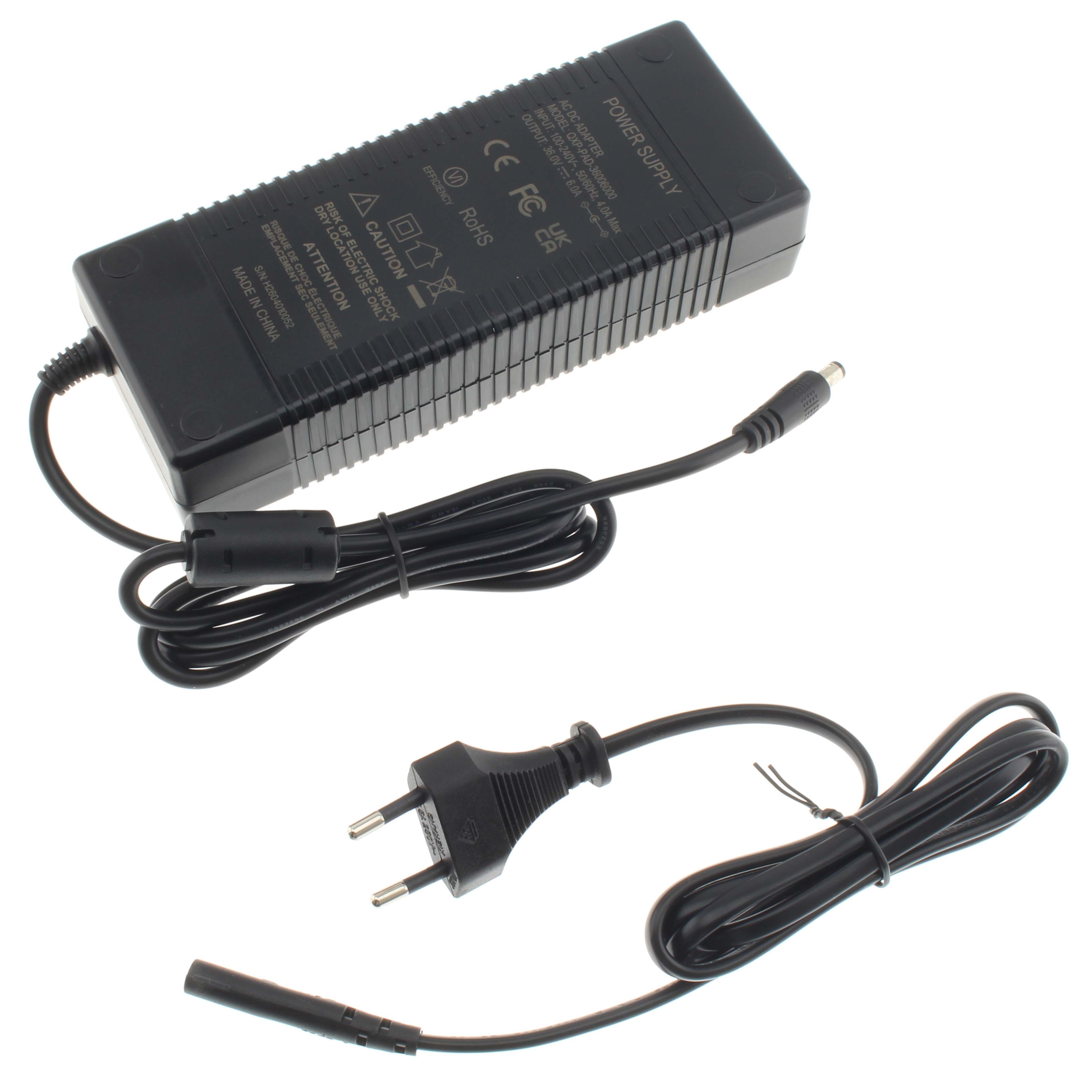 AC / DC Switching Adapter 100-240V AC to 36V DC 6A 216W