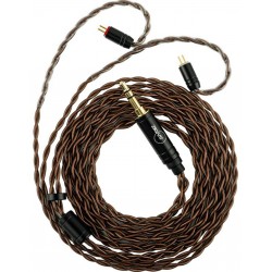 ZIIGAAT Z-01 Earphones Cable CIEM 0.78mm to Jack 3.5mm Copper Gold Plated 1.2m