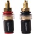 FURUTECH FP-800B (G) Gold plated insulated terminals Ø15,6mm x 22mm (The pair)