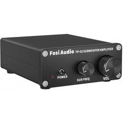 FOSI AUDIO TP-02 Amplificateur Subwoofer classe D TDA7498E 220W 2 Ohm