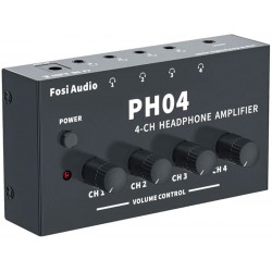 FOSI AUDIO PH04 Amplificateur Casque 4 Canaux