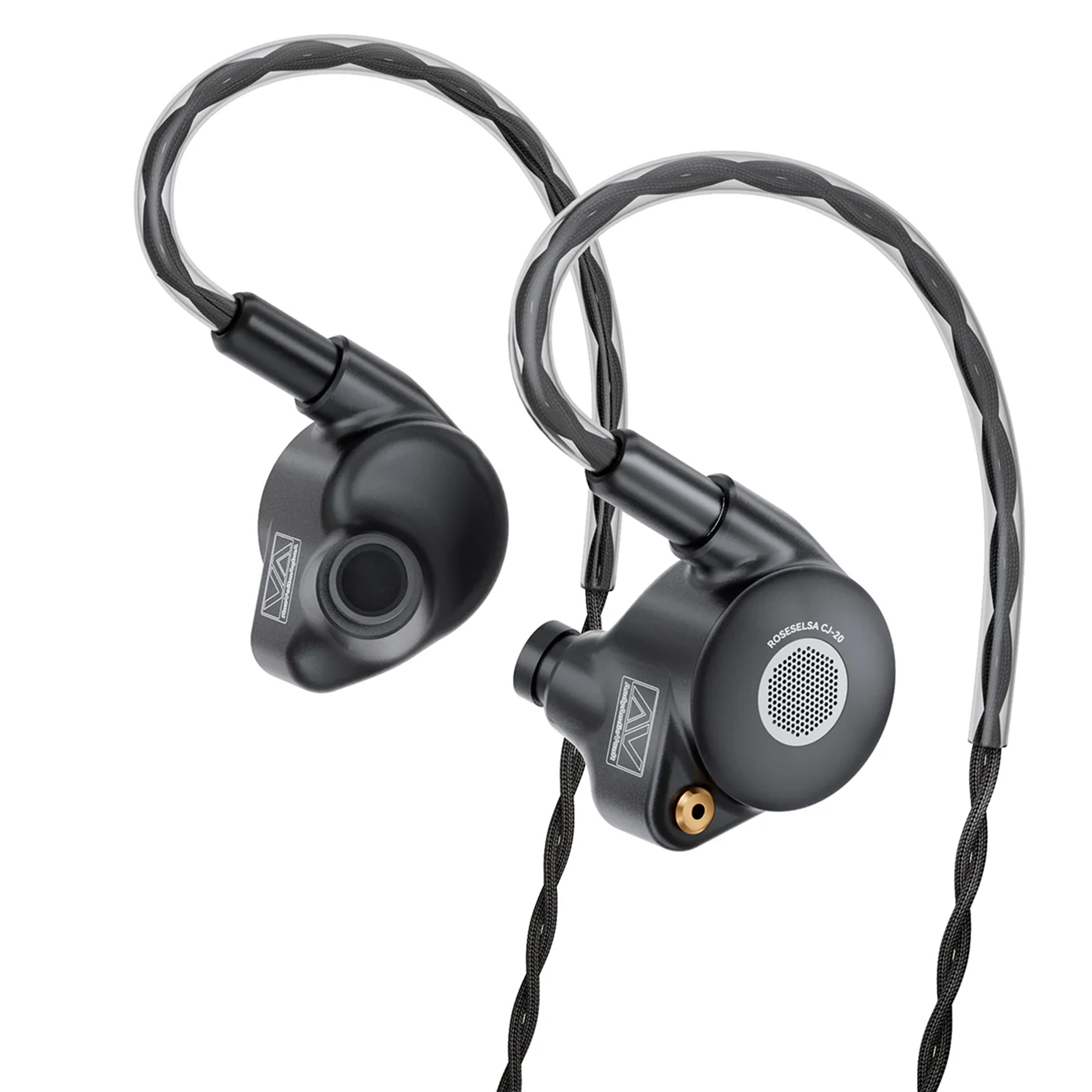 ROSESELSA x AAV CJ20 Écouteurs Intra-Auriculaires IEM Planar Magnetic 24 Ohm 102dB 20Hz-20kHz