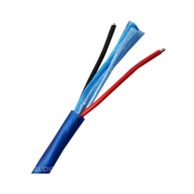 Klotz Câble haut-parleur 4x 2.5 mm² PVC noir, flex, 100 m, rouleau