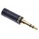 Jack 3.5mm Connector TRS Male 24k Gold-Plated Ø6mm (Unit)