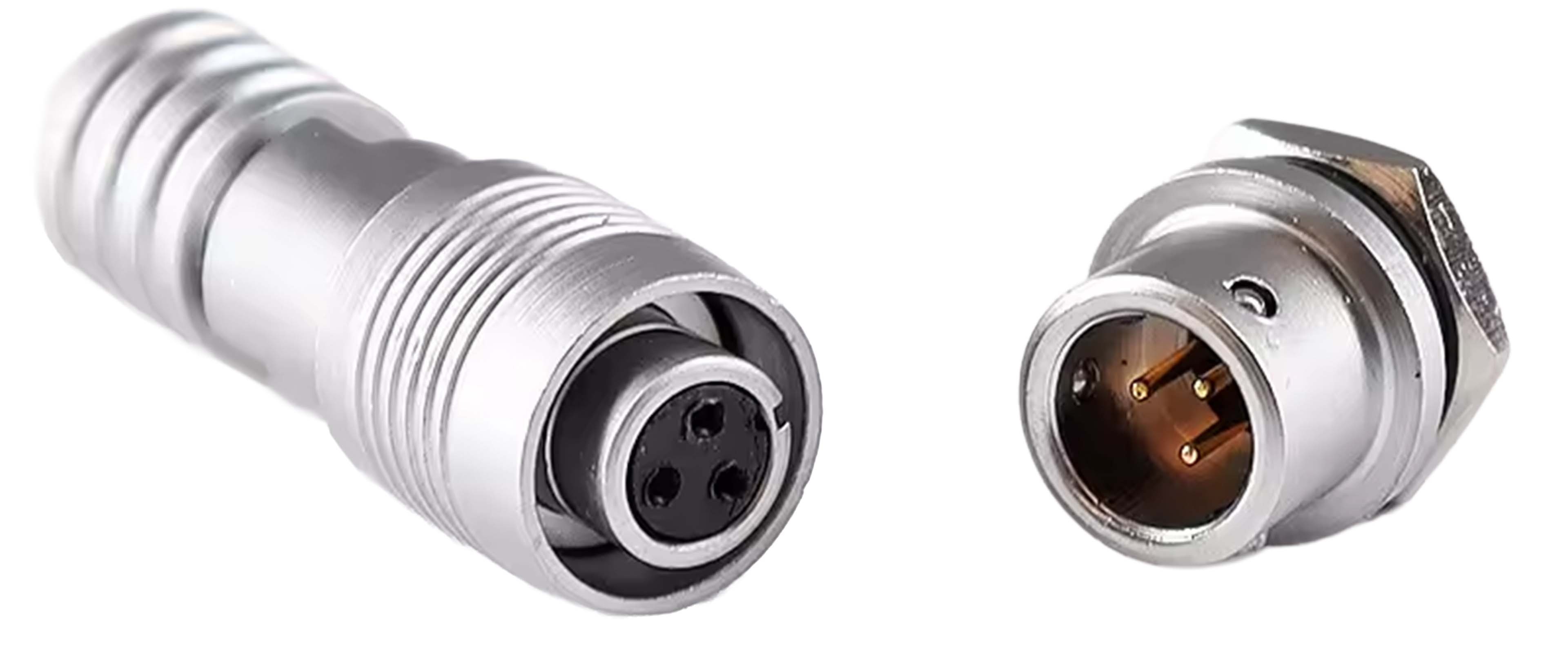 Mini Connecteur Aviation XS6-3P 3 Pôles Plaqué Or 250V 3A Ø4mm xxx