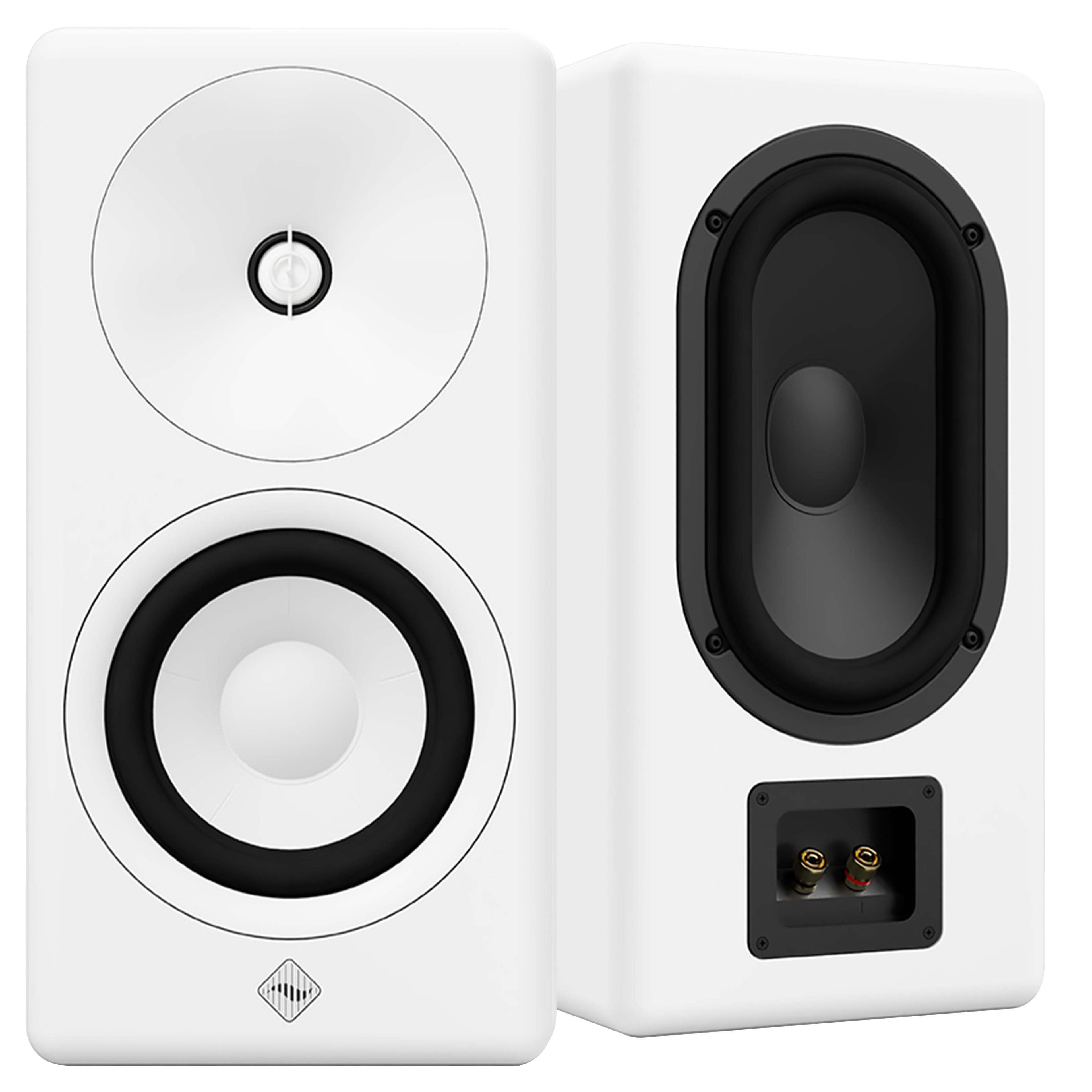 [GRADE A] ASCILAB C6B Bookshelf Speakers 250W 4 Ohm 85dB White (Pair)
