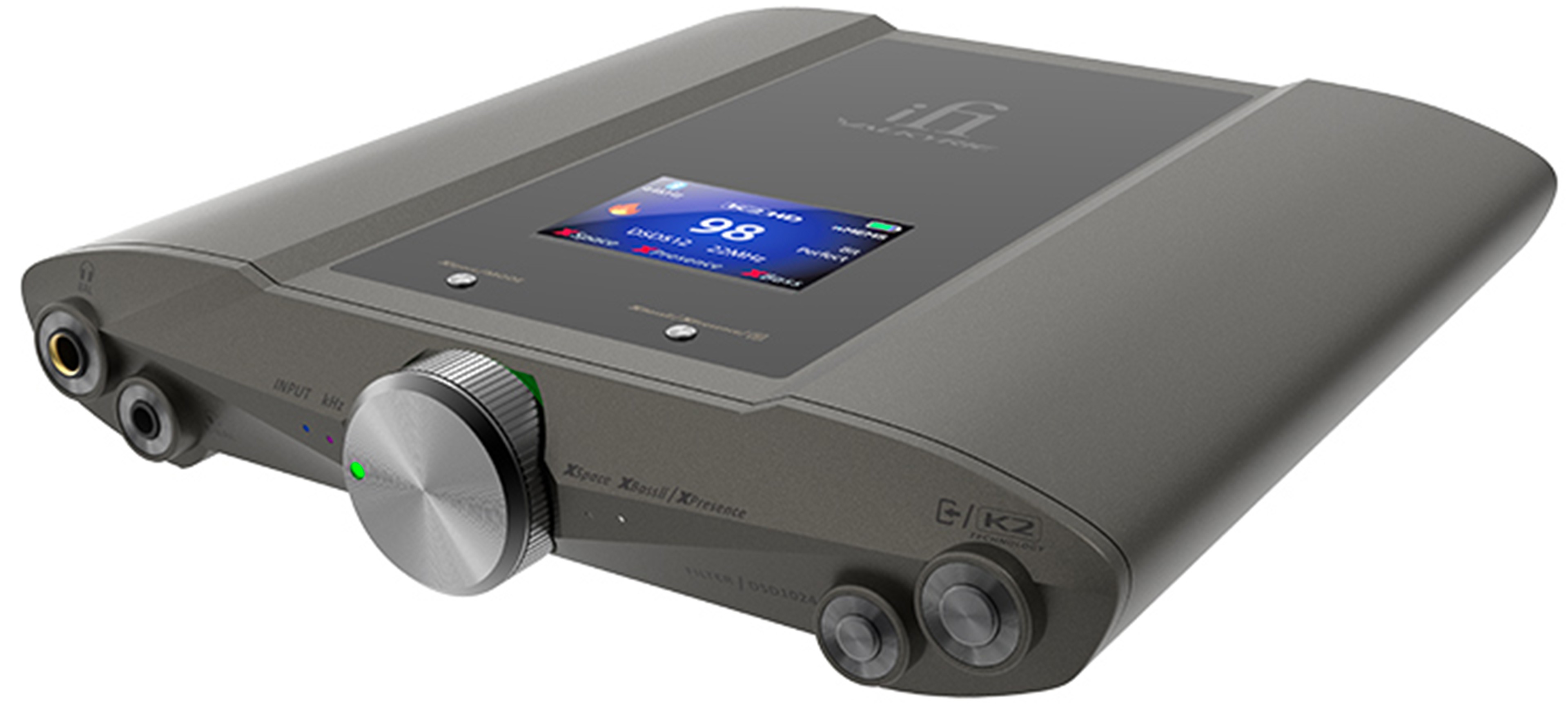 IFI AUDIO IDSD VALKYRIE Portable Headphone Amplifier DAC Burr-Brown Bluetooth 32bit 768kHz DSD512 Black