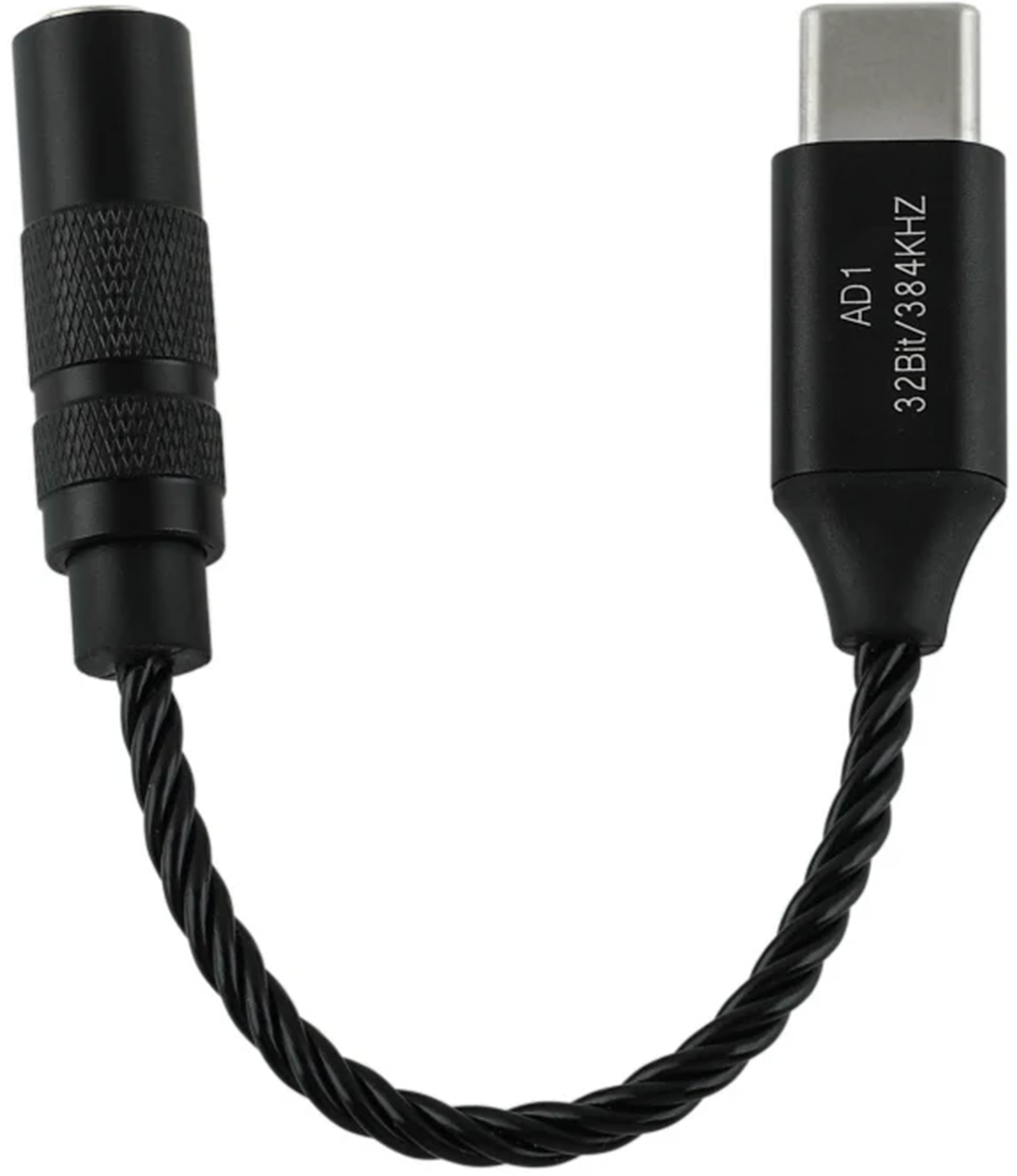 KIWI EARS AD1 Adaptateur DAC Portable USB-C vers Jack 3.5mm Femelle KT02H20 32bit 384kHz