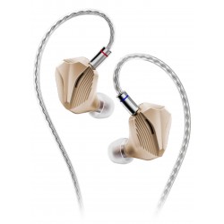 HIDIZS MP145 PRO In-Ear Monitors IEM Planar Magnetic Ø14.5mm 30 Ohm 104dB 20Hz-40Hz Gold
