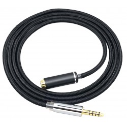 Balanced Cable Extension Jack 4.4mm Male to Jack 4.4mm Female OFC Copper 1.25m