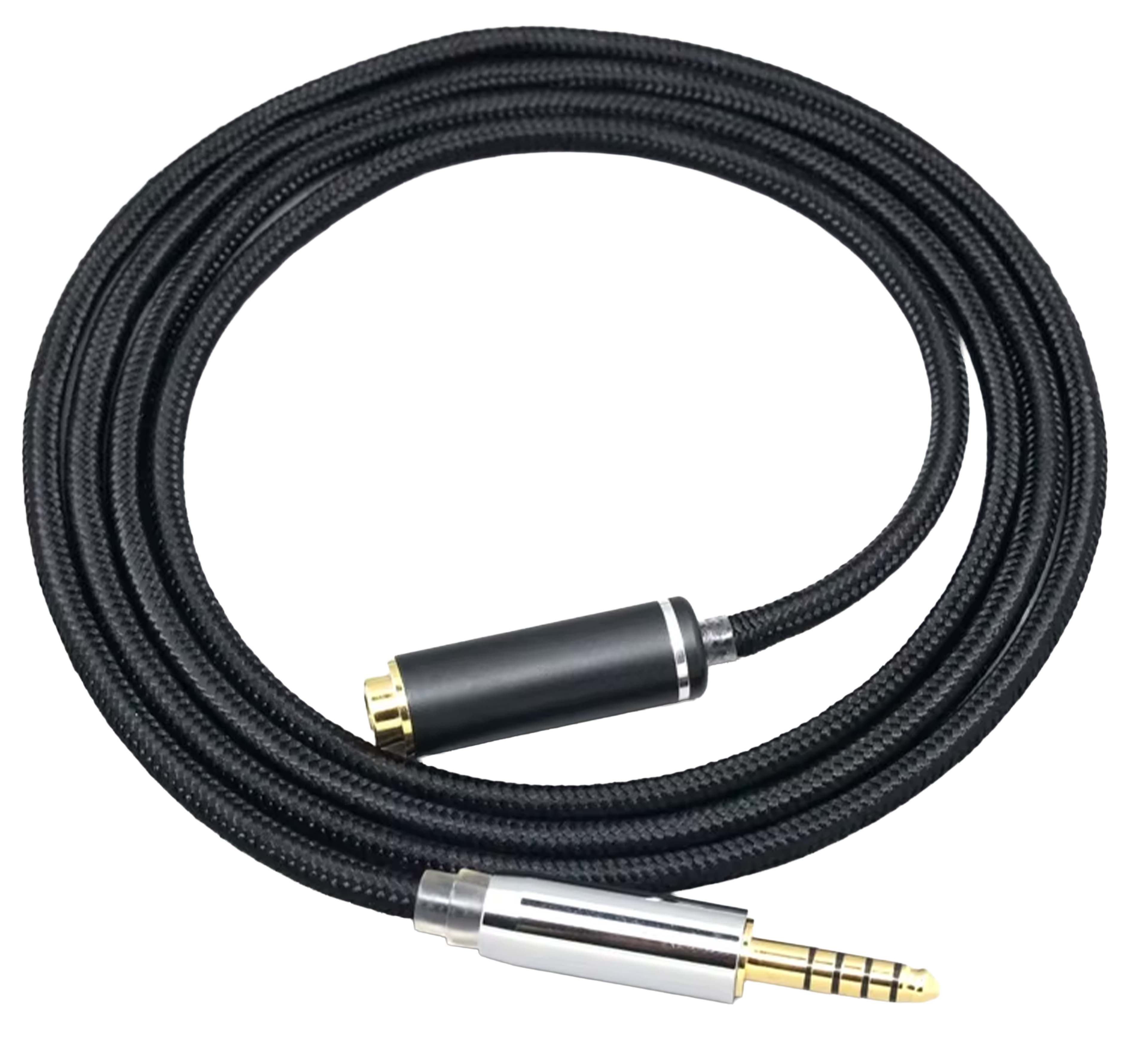 Balanced Cable Extension Jack 4.4mm Male to Jack 4.4mm Female OFC Copper 2m