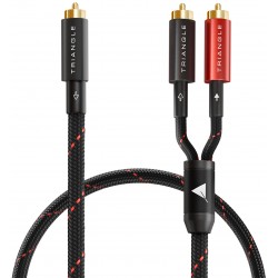TRIANGLE RED Subwoofer Cable RCA Y OFC Copper 3m