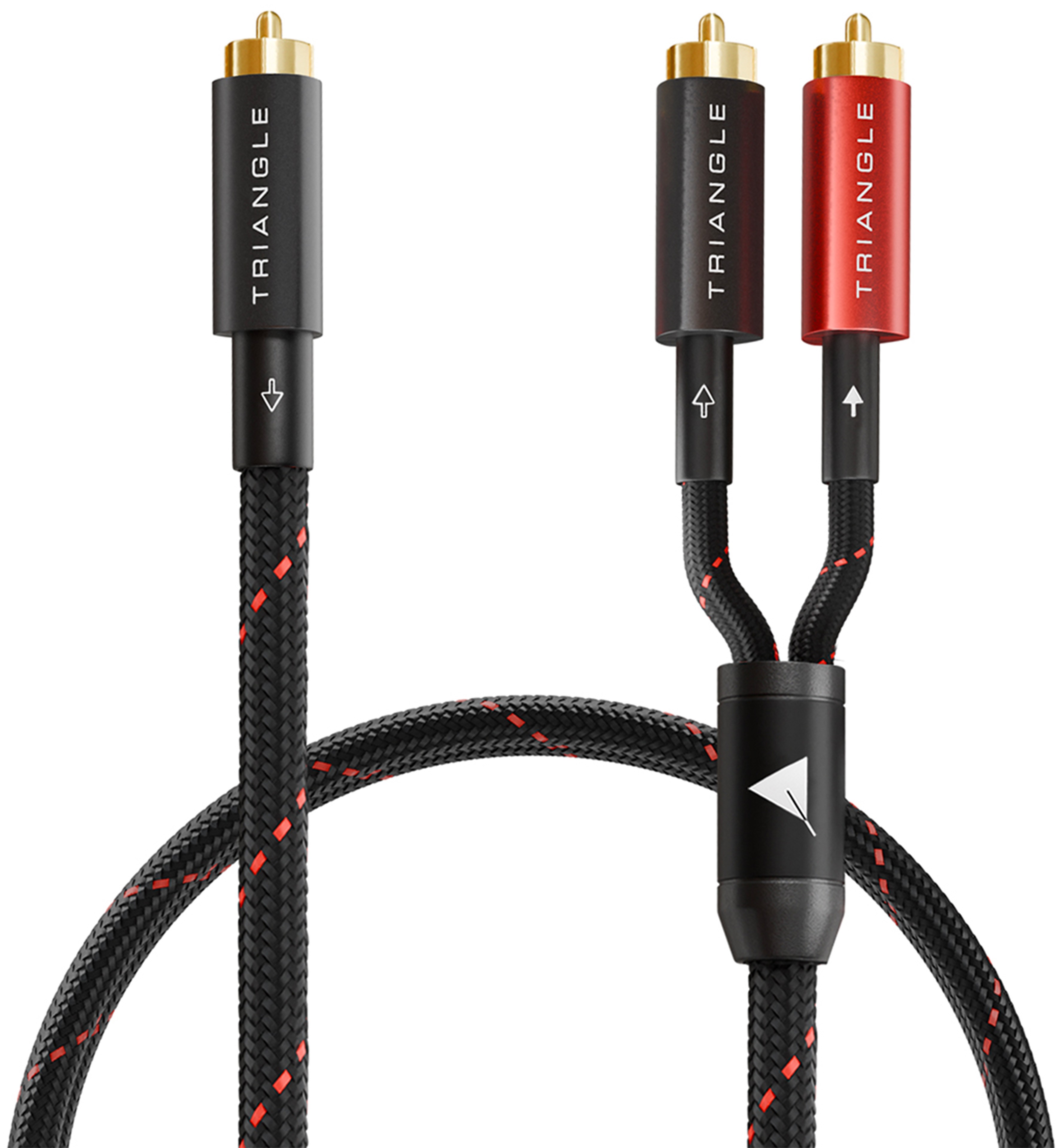 TRIANGLE RED Câble Subwoofer RCA Y Cuivre OFC 3m