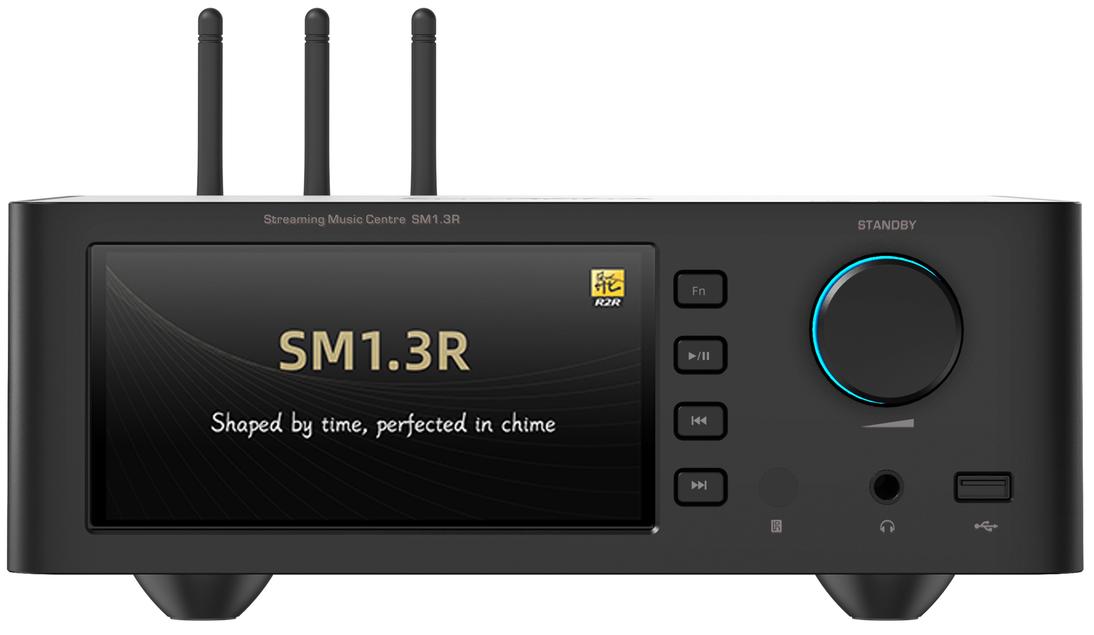 SHANLING SM1.3R Streamer R2R DAC Headphone Amplifier WiFi LAN Bluetooth 32bit 768kHz DSD512 Black