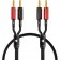 TRIANGLE BLACK Speaker Cables OFC Copper 1.5mm² 2.5m (Pair)