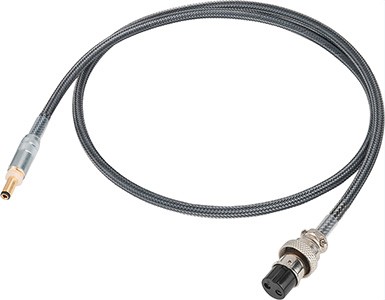 LHY AUDIO PREMIUM SERIES Power Cable Aviation 2-Pin to Jack DC 5.5/2.1mm 2m