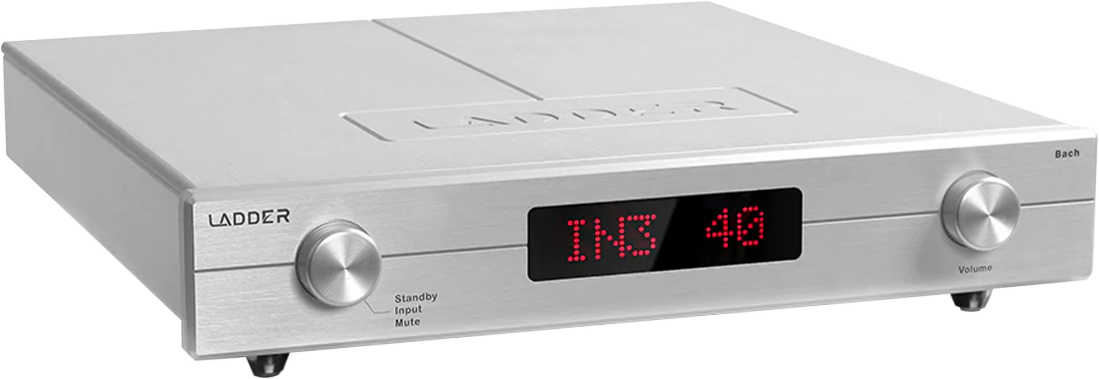 LADDER BACH II R2R Preamplifier Discrete Balanced Class A Silver