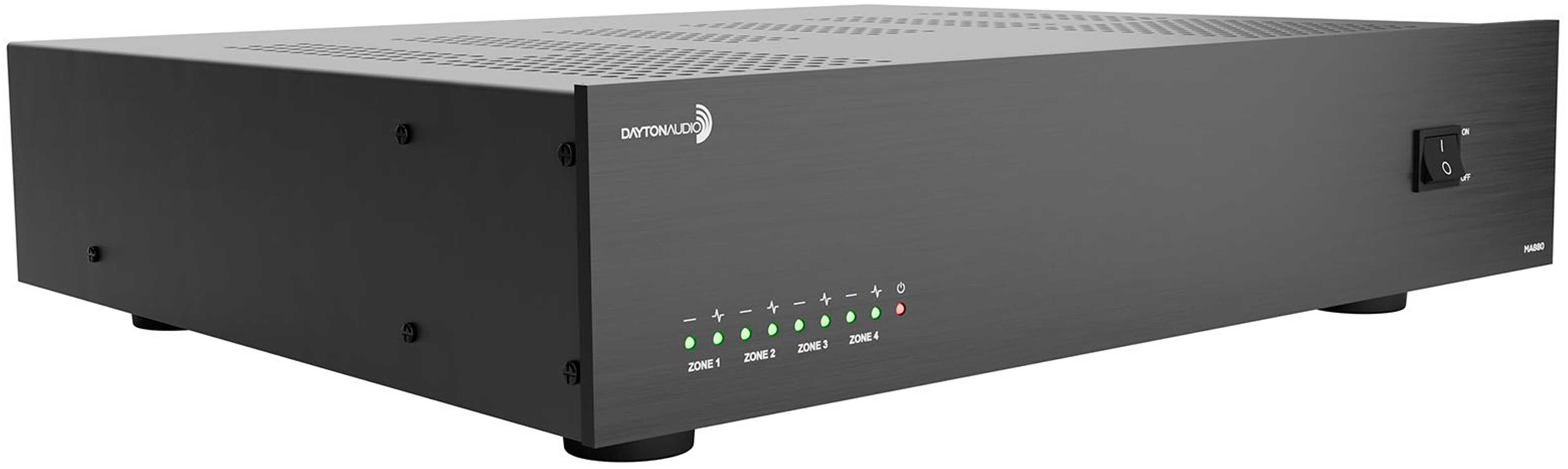 DAYTON AUDIO MA880 Amplificateur Multiroom 8 Canaux Class D 8x160W 4 Ohm