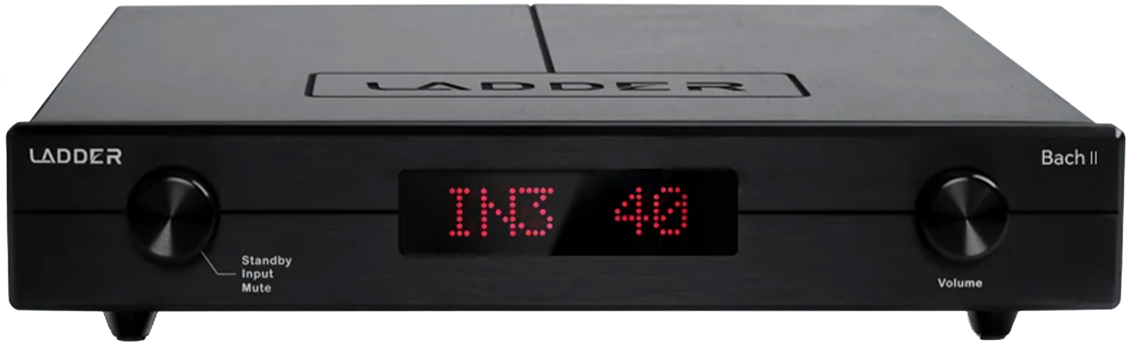 LADDER BACH II Préamplificateur R2R Discret Symétrique Class A Noir