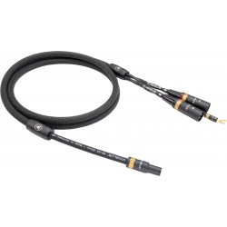 VIABLUE NF-S5 T8 Phono Cable DIN 5 Pin SME to XLR with Ground Wire Silver Plated OFC Copper 1.5m Black
