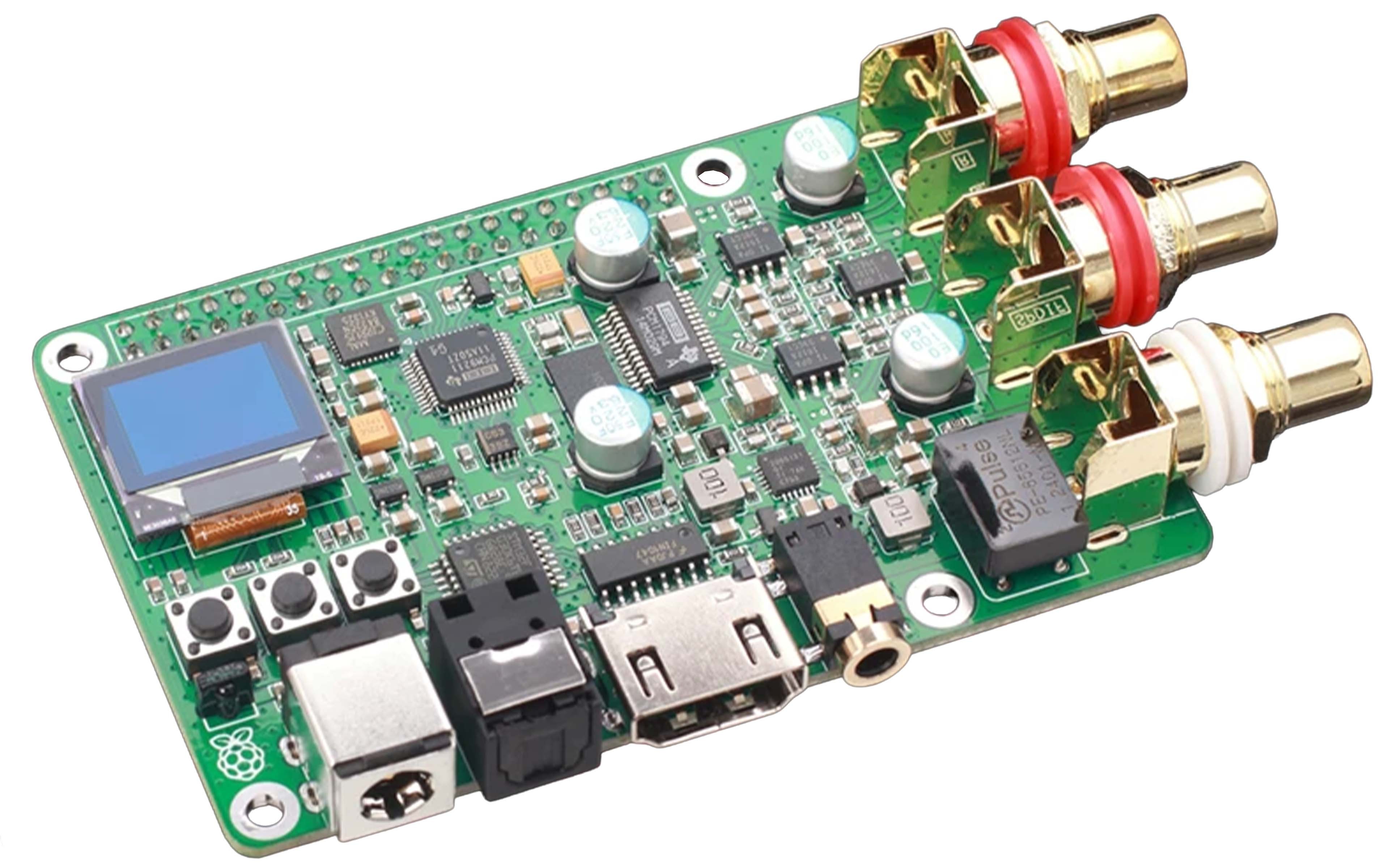 Module DAC HAT PCM1794A I2S 24bit 192kHz DSD512