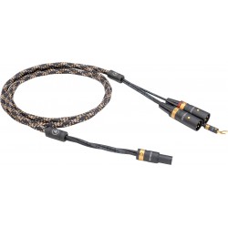 VIABLUE EPC-2 T8 Câble Phono DIN 5 Pins SME vers RCA avec Fil de Masse Cuivre OFC 1.5m Cobra