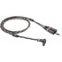VIABLUE EPC-2 T8 DOWN Câble Phono DIN 5 Pins SME Coudé vers XLR avec Fil de Masse Cuivre OFC 1.5m Cobra