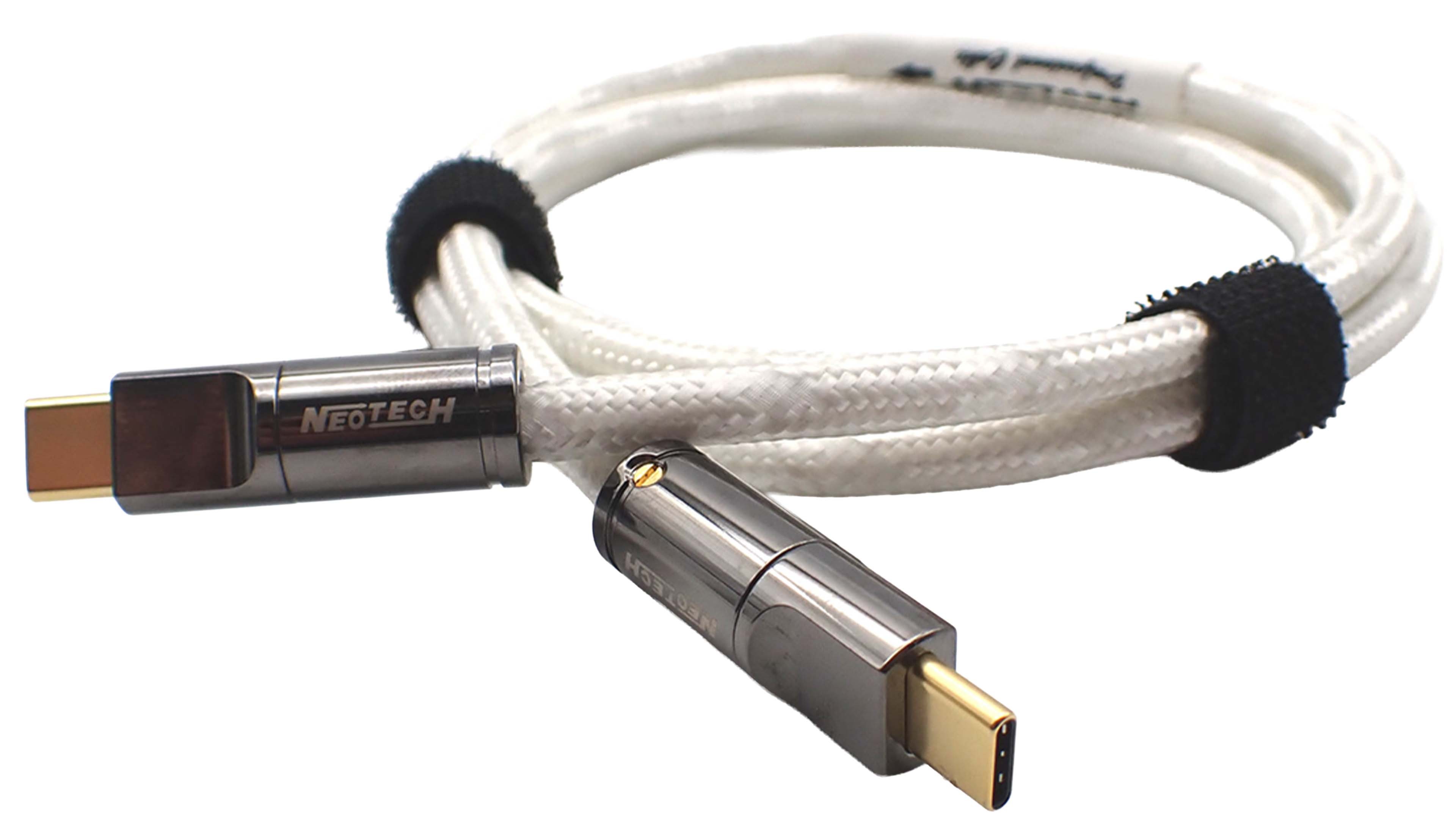 NEOTECH NEUC-1020 USB-C Cable Silver UP-OCC Gold Plated 1.5m