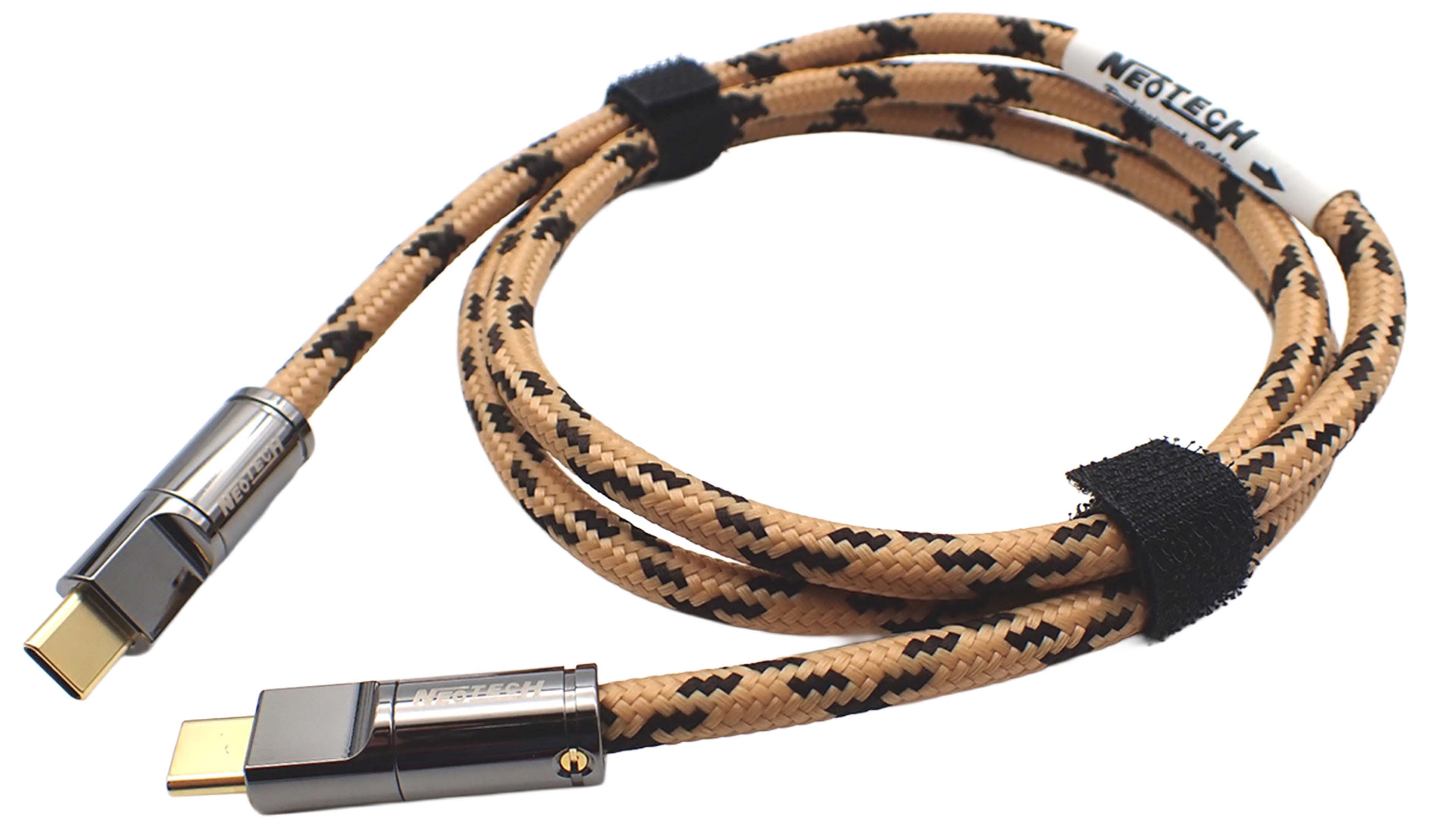 NEOTECH NEUC-3020 USB-C Cable UP-OCC Copper Gold Plated 1m