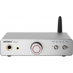 AIYIMA DAC-A7 DAC Headphone Amplifier ES9038Q2M TPA6120A2 Bluetooth 5.4 QCC3084 aptX HD LDAC 24bit 192kHz