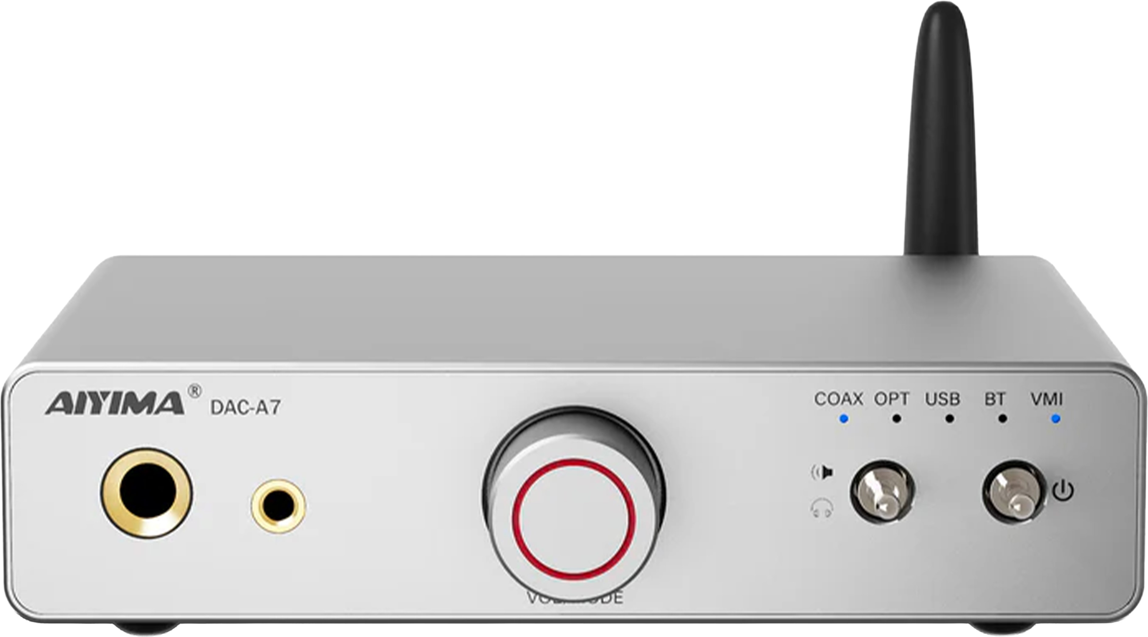 AIYIMA DAC-A7 DAC Headphone Amplifier ES9038Q2M TPA6120A2 Bluetooth 5.4 QCC3084 aptX HD LDAC 24bit 192kHz