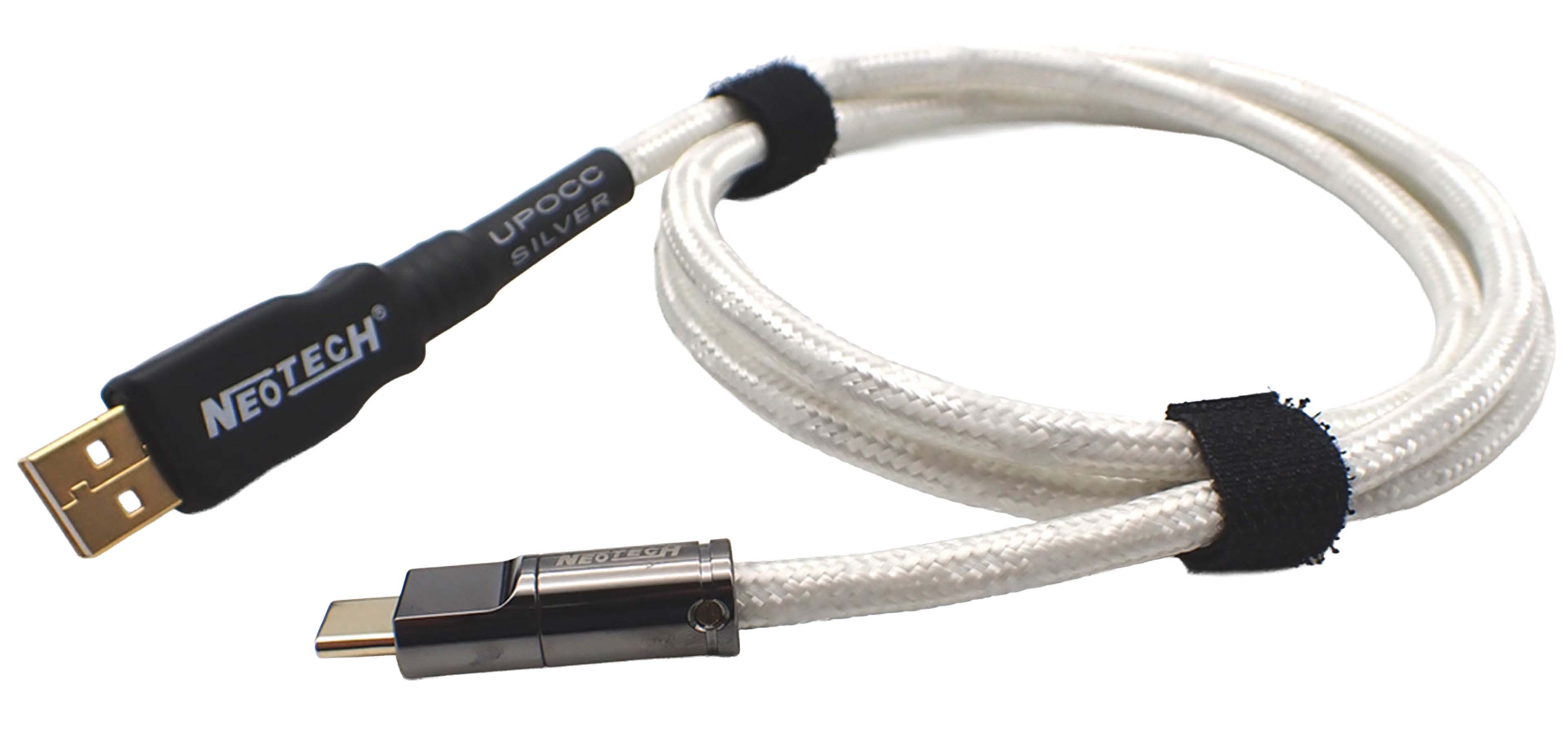 NEOTECH NEUAC-1020 USB-A to USB-C Cable Silver UP-OCC Gold Plated 1.5m
