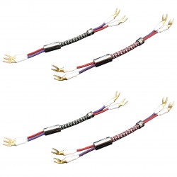 NEOTECH NEJOS-17 Jumper Spade UP-OCC Silever Cryo Treatment (Set x4)