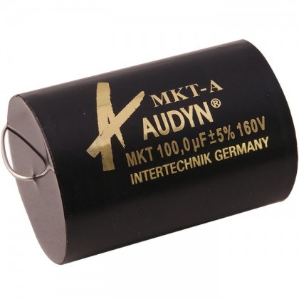 Audyn Cap Condensateur MKT Axial 160V. 100.0 µF